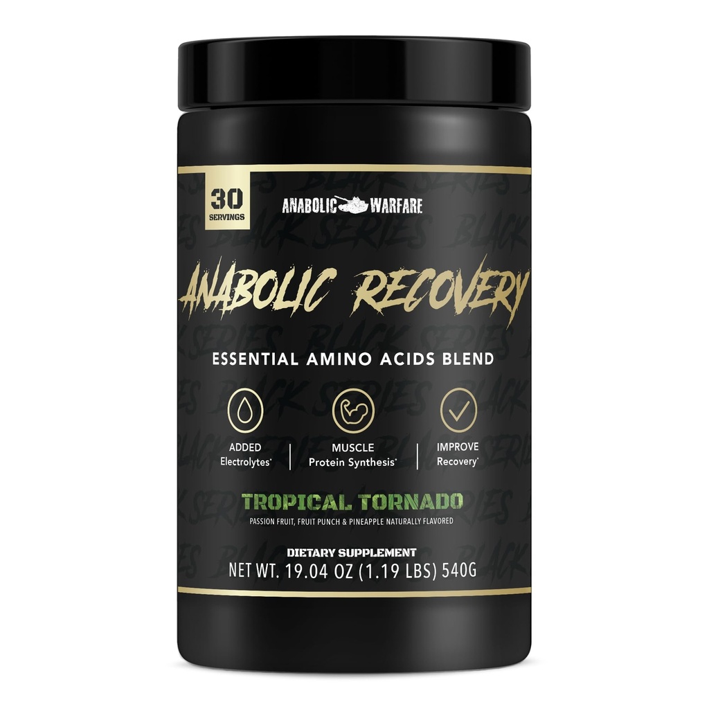 Dövme Kurtarma, Temel Amino Asits, Post Workout Recovery, Premium Hydration, Build Muscle* (Tropical Tornado, 30 Hizmet)