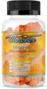 Chronox Orange Flavor Omega 3 Fish Oil Gummies for Yetişkinler - Delicious Chewable Omega 3 Supplement with Fish Oil - Pills Alternative and Non-GMO Gummies for Daily Health - (60 Count)