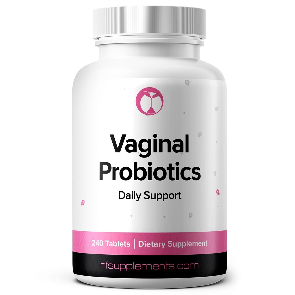 Vaginal Probiyotiks Supplement Supports PH Balance & Intimate Flora 240 Tablet 3 Milyar CFU (240, Vaginal Probiyotikler)