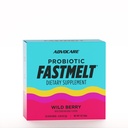 AdvoCare Probiyotik Fastmelt - Gut için Premium Diyet Supplement, Immune System & Heart Health Support* - Wild Berry, 30 Stick Packs