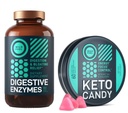 WILD FUEL Zhong Candy ile MCT Oil and Collagen ve Digestive Enzymes with Probiyotik and Prebiyotik ScheEL