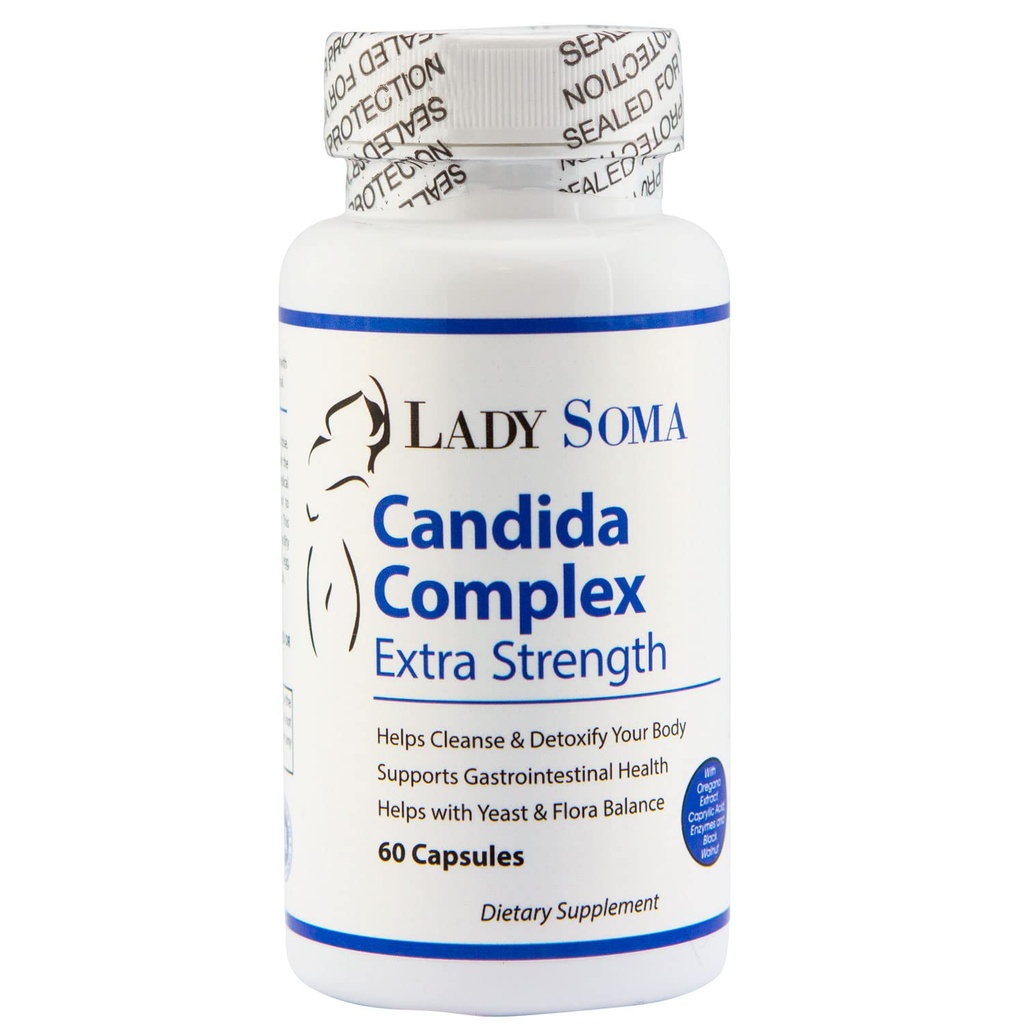 Lady Soma Candida Kompleksi - Ekstra Güçlü Yeast & BV Overgrowth Capsules
