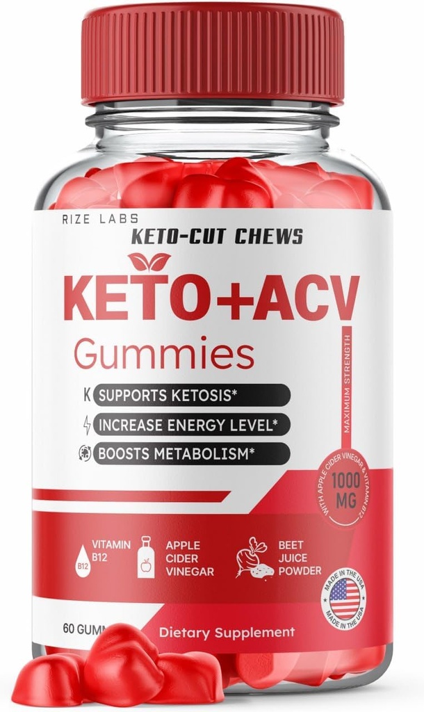 Keto-Cut Chews ACV Gummies - Hızlı Kilo kaybı için Keto-Cut Chews Premium Keto ACV, Keto + ACV Gummy, Keto Cut Chews maximum Strength Supplement, KetoCut Chews Gummies Yorumlar (60 Gummies)