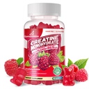 Tinatine Monohidrat Gummies Kompleks 6400 mg for Men & Women -Advanced Formula W/L-Taurine + Vitamin B12, Sugar Free Chewable Supplement,90 Raspberry Gummies Kompleksi