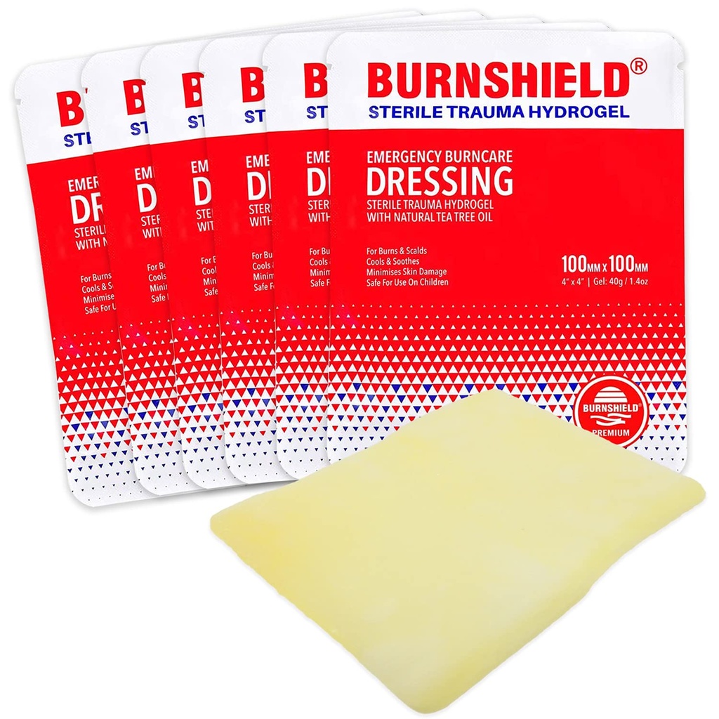 Burn 4" X 4" Burn Dressing, Sterile - 6 Kont