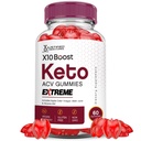 Justified Laboratories X10 Boost Keto ACV Gummies Extreme (2000 mg) - 60 Count - Made with the Mother & Vitamin B12 - Non-GMO, Vegan, Gluten Free - 30 Servings