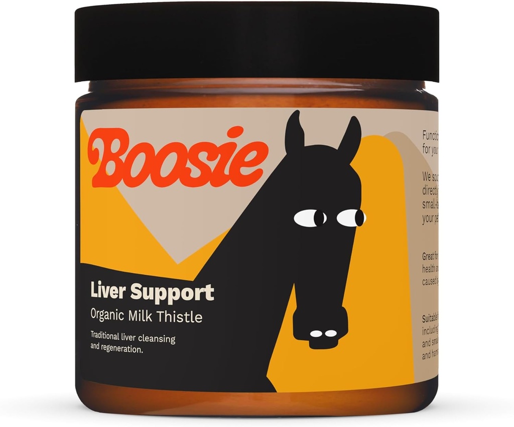 Boosie Organic Milk Butle Toz Köpekler ve Kediler için - Liver Function ve Immune System - Silymarin - %100 Eksler veya Preservatifler olmadan - Pet Nutrition