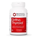 Protokol Ortho Thyroid - Sağlıklı Tiroid Fonksiyonlu* - Ashwagandha, çinko & Selenium - Non-GMO & Kosher - 90 Veg Capsules