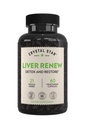 Crystal Star Liver Renew, 60 Capsules, Herbal Liver Cleanse Supplement That Supports Normal Liver Function & Supports Toxin Release - Süt Butle, Non-GMOMO