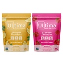 Ultima Replenisher Electrolyte Toz İçecek Mix Sche – Sugar Free – Lemonade ve Raspberry, 20 Stickpacks – 6 Electrolytes and Minerals – Keto Friendly, Vegan, Non-GMOMOMO