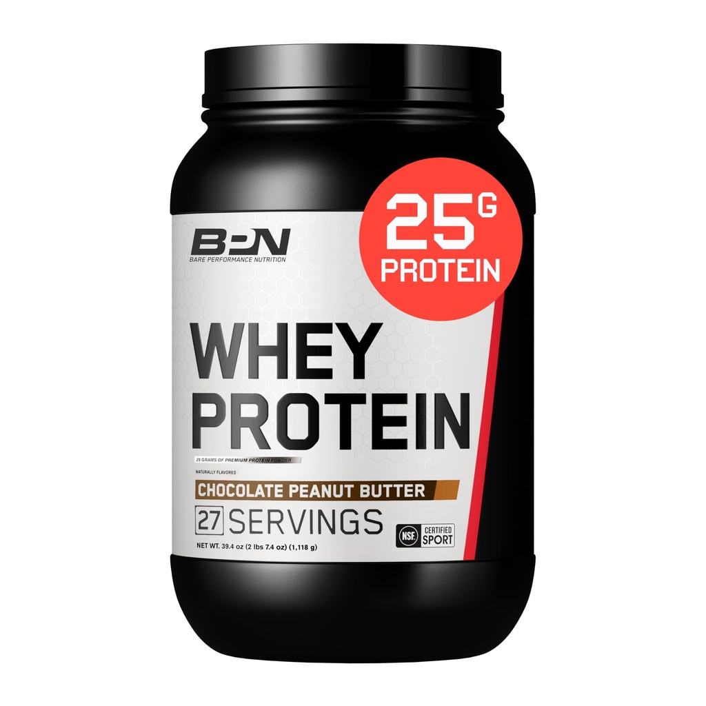 BARE PERFORMANCE NUTRITION, BPN Whey proteini + Vakain Protein Toz Toplantısı, Çikolata Bekarnut Butter, 25g proteini Destekler Lean Kas Kurtarma, 27 Hizmet, Üçüncü Parti Test Edildi