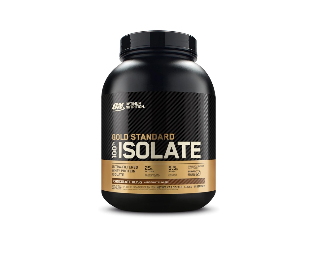 Optimum Beslenme Altın Standardı 100% Isolate, protein Toz, Chocolate Bliss, 3 Pounds, 44 Hizmet. Whey Protein Isolate (Pazar Mayıs Vary)
