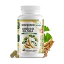 GreeNatr Ginko Biloba & Panax BTC Supplement - Red BTC Beyin Supplement for Memory and Focus - Ginkgo Biloba Supplements for Good Vision, Immune System and Improv Blood Flow - 60 Tabletler