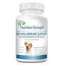 Immune Support for Dogs Plus Antioksi, Reishi, Shiitake, Maitake, Türkiye Köpekler için Tail Mushrooms, Coenzyme Q10, Selenium, Vitamin A, 120 Chewable Tabletler