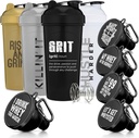 GOMOYO Fitness Sche - Agitator + 5-Pack Protein Funnels with Carabiner, Faraday-Free & Dishwasher Safes
