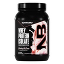 NutraBio 100% Whey proteini, Protein Tozu, Tamamlanan 25g Protein, Non-GMO, Soy & Gluten Free, Low Carb, Low Calorie Whey Protein Toz, Strawberry Buz Cream, 2 Lbs, Strawberry