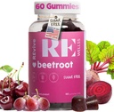 Grape Tohum Üretme Enerji Supplements I Sugar Free Nitrik Reed Supplements for Men & Women I General Health & Blood Pressure Support I 60 Gummies - Cherry Flavor