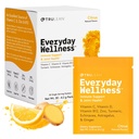 TRULEAN Günlük Wellness Shot Toz - Turmeric, Ginger, C, Immunity & Immune Support Supplement - No Yapay Malzemeler, No Sugar & Gluten Free - 30 Packets Citrus Flavor