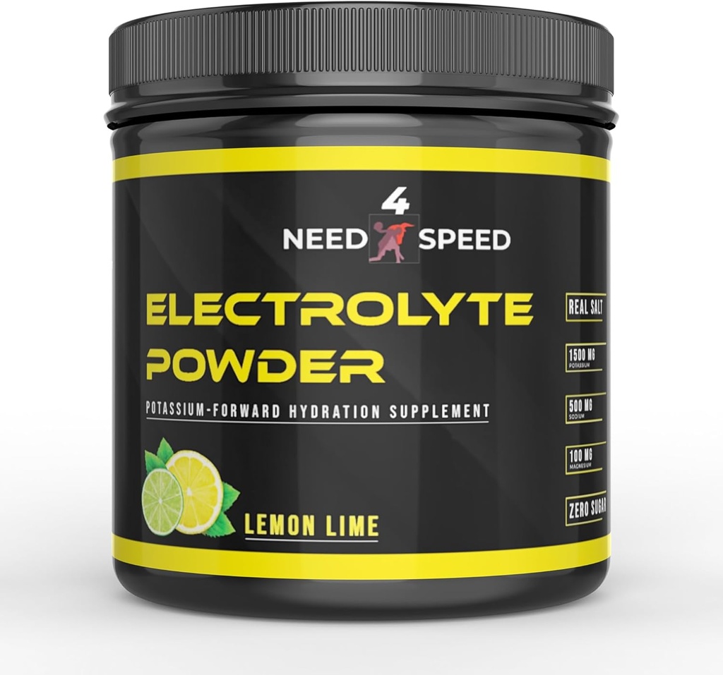 Lemon Lime Electrolyte Toz, 60 Hizmetler, Hydration Solution with Vitamins, Minerals, and Electrolytes for Athletes, Fitness Enthusiasts ve Active Lifestyles, 13.5oz