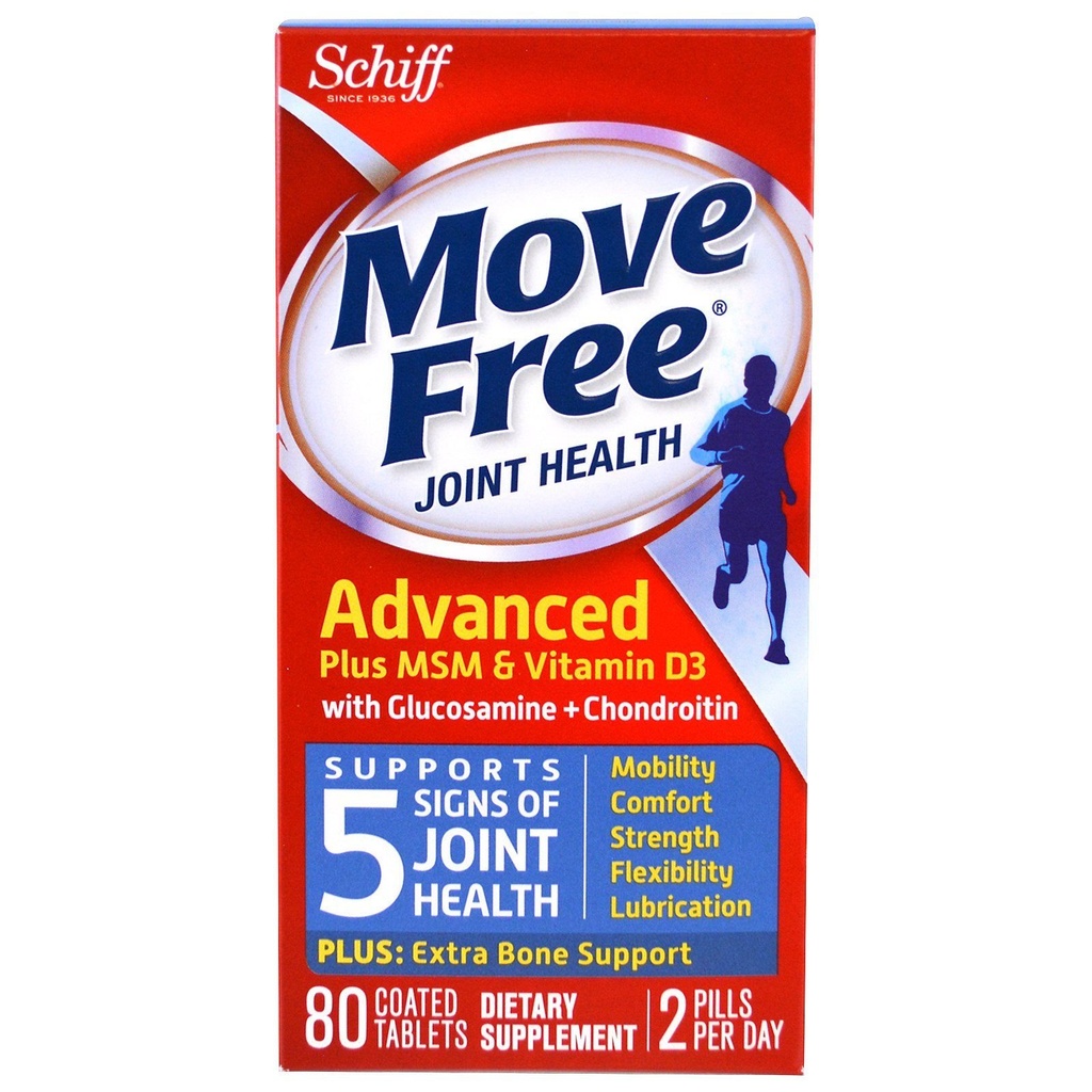 Free Glucosamine ve Chondroitin Plus MSM & D3 Gelişmiş Ortak Sağlık Tamam Tabletleri (80 Bir Kutuda Kont), Destekler Hareketliliği, Konsiyon, Güçlülik, Flexability ve Pumpion* (Pack of 3)