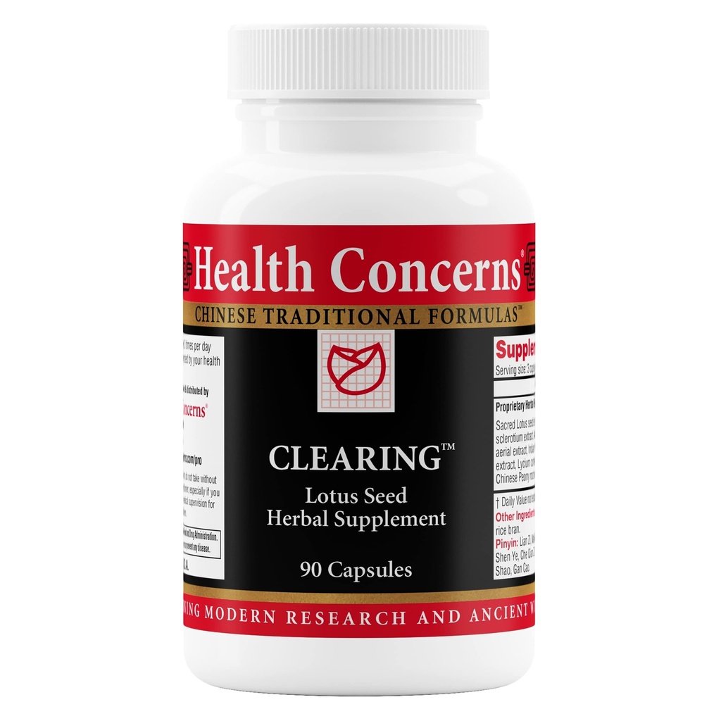 Sağlık Clearing – Urinary Tract & Reproductive Health Support for Women – Lotus Tohum Herbal Supplement – Detox, Vaginal Health, UTI Support – Geleneksel Çin Formula – 90 Capsules
