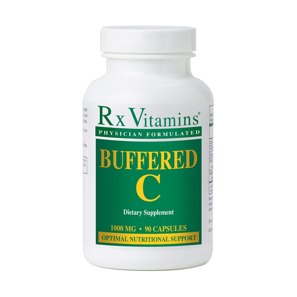 RX Vitaminleri - Buffered C 500 mg 90 caps [Sağlık ve Güzellik]