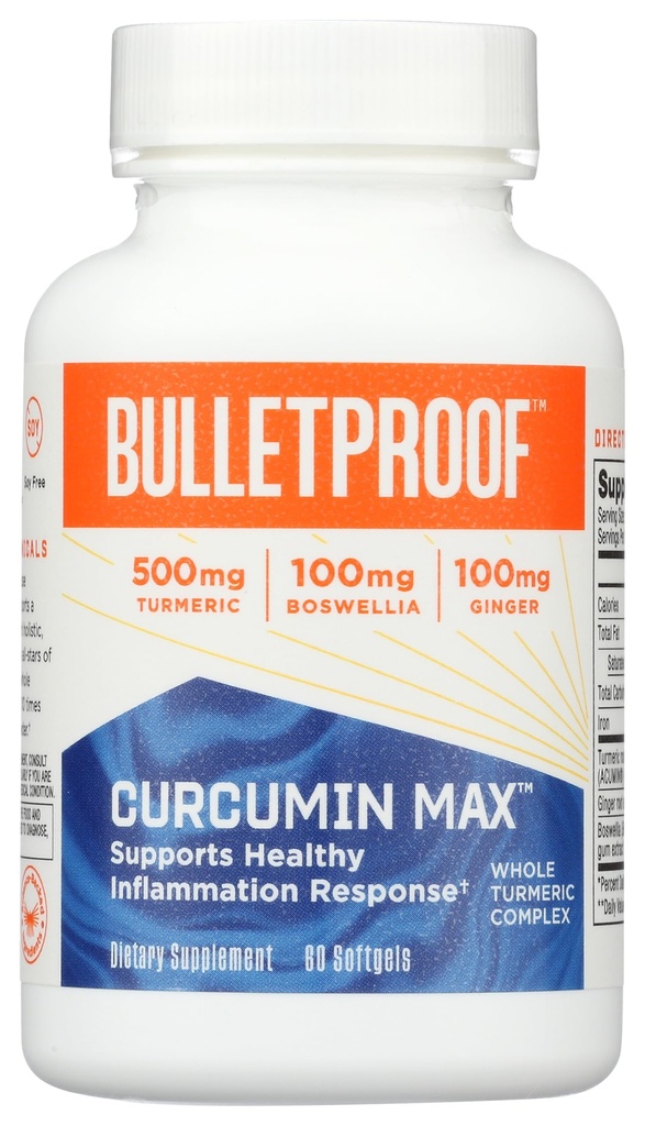 Kurşunlu Turmeric Curcumin Kompleksi Inflammation Response Softgels, 60 Count, Keto Supplement for Joint and Inflammation Support, Antioksi Support, Ambalaj Vary
