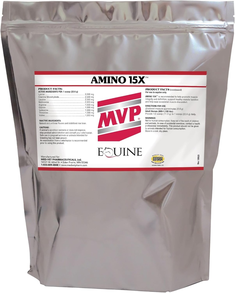 15X (6 lb) - Atlarda Sağlıklı Kas Fonksiyonlar, Geliştirme ve Onarım