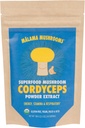 Cordyceps Extract Powder by Malama, Organic Fruiting Body Cordyceps Mushroom Powder, Superfood Adaptogenic, Supports Energy, Endurance & Mood, 100 Servings