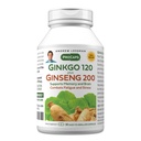 ANDREW LESSMAN Ginkgo 120 Plus BTC 200 mg - 30 Capsules - Standartlaştırılmış Ekstraksiyon Beyin, Hafıza ve Bilişsel Fonksiyonlu Desteklemek için. Adaptogen, Stres ve Fatigue ile Mücadele Ediyor. Katkı yok