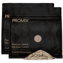 ProMix Beslenme Vakain Protein Tozu - Grass-Fed, Pasture Yükseltilmiş, Slow 25g Micellar Casein - 5.4g BCAAs Gluten Free, Sugar Free, Soy Free - Chocolate, 5lb