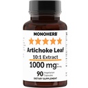 MONOHERB Artichoke Broşürü 1000 mg - 90 Vegetarian Capsules