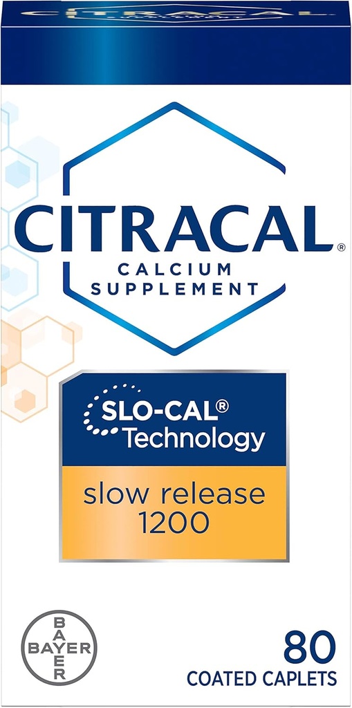 Citracaluba + D Slow 1200 Tabletler 80 Tabletler (Görünen 5)
