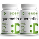 Quercetin 1000 mg In Service (2 Pack) | 300 Capsules, High Bio available Flavonoids, Third Party Tested, Supports Health Immune System, Non-GMO, No Glutententen