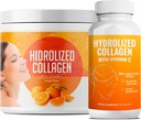 Hydrolyzed Collagen Toz Supplement | Saçları, Nail, Skin, Bone, Ortak Sağlık, Gut Health | Hydrolyzed Grassagen Peptides |Collagen for Women | 200gr (Bundle 2)