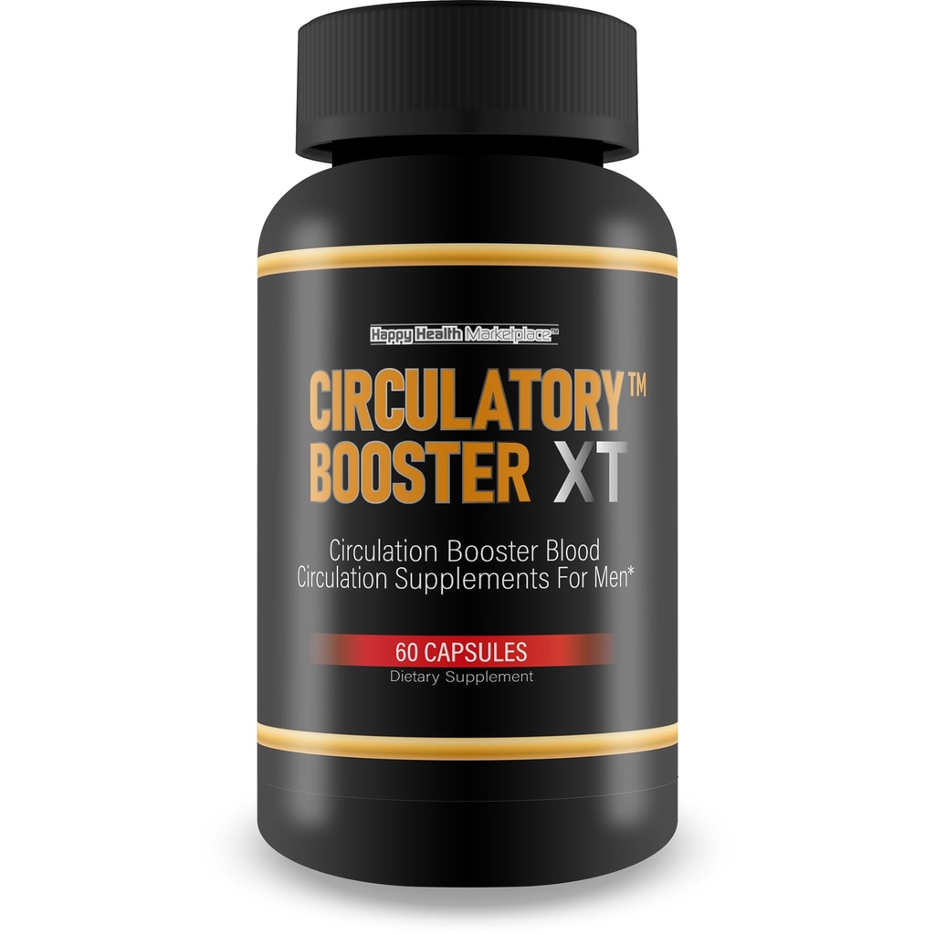 Circulatory Booster XT - Our Best Circulation Booster Blood Circulation Supplements For Men - Advanced Blood Flow Support For Whole Body Circulation Support - Better Blood Flow Blood Circulation Pills