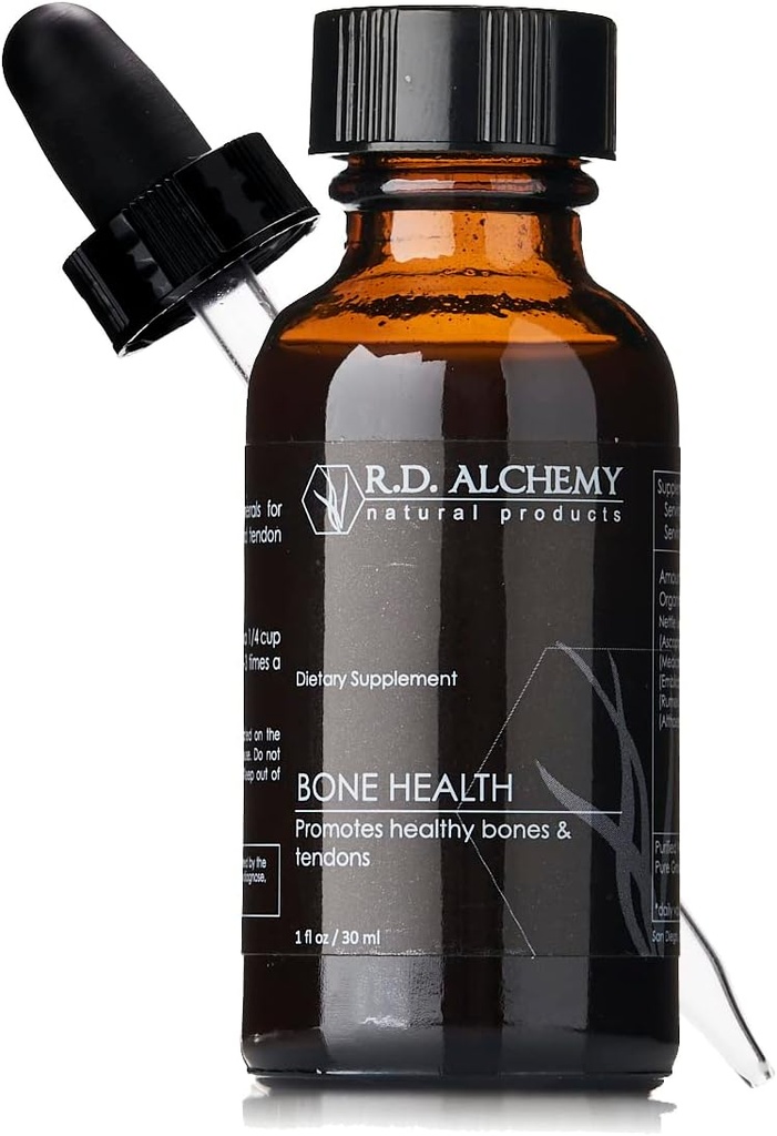 RD Alchemy -% 100 Doğal ve Organik Kemik Sağlığı Ekstraksiyonu - Sağlıklı Kemikleri ve Tendons - Fractures ve Injuries için Hızlı Mineraller ve Vitaminler