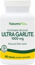 NaturesPlus Ultra Garlite 1000 mg - 90 Tabletler - Free-Radical Defense & Immune Health - Sustained Release - 90 hizmet -