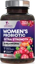 Kadınlar için Probiyotikler Sağlık Desteği - 90 Milyar CFU Kadın Probiyotik, 16 Strains, Cranberry, Vaginal Probiyotik with Prebiyotiks, PH, Immune, Urinary, & Feminine Health Support, 120 Capsules