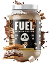 Yeraltı Bio Labs Panda Yakıt Premium Protein Whey,Hydrolyzed Collagen,Casein,Probiyotikler, Enzymes, Keto Friendly,Time release, 25 Hizmetler (2.5 Pound, Camp S'Mores)