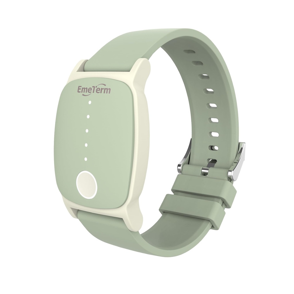 EmeTerm FDA-Cleared Anti-Nausea Bileband IP67 Sualtı Sabah Hareket Hastalığı Yardımı Band Isıtma Klasik Raf Tasarımı İlaçları Yan Etkileri Yok Yeşil Etkiler Değil