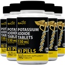 Nature's Fusions P properties Iodide Tabletler (Pazarlama 5) 130 mg - 700 Tabletler 10/2032 - YODO Naciente - KI Pills - Yoduro de Potasio