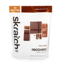 Skratch Labs Post Workout Recovery Drink Mix with Chocolate, (41.6 oz, 24 Hizmet) Tam Süt Vakası ve Whey ve Probiyotikleri, Gluten Free, Kosher, Vegetarian