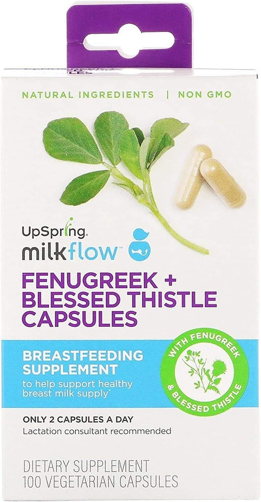 Süt Akışı Fenugreek ile beslenmek Butle (100 Vegetarian Capsules)