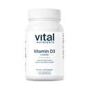 Vital Nutrients D 2000 IU | Vitamin D3 Tamam | Sağlıklı Kemikler, Dişler, Kaslar*| Hücreler & Immune Function |dis Abxia | Gluten, Dairy and Soy Free | 90 Capsules