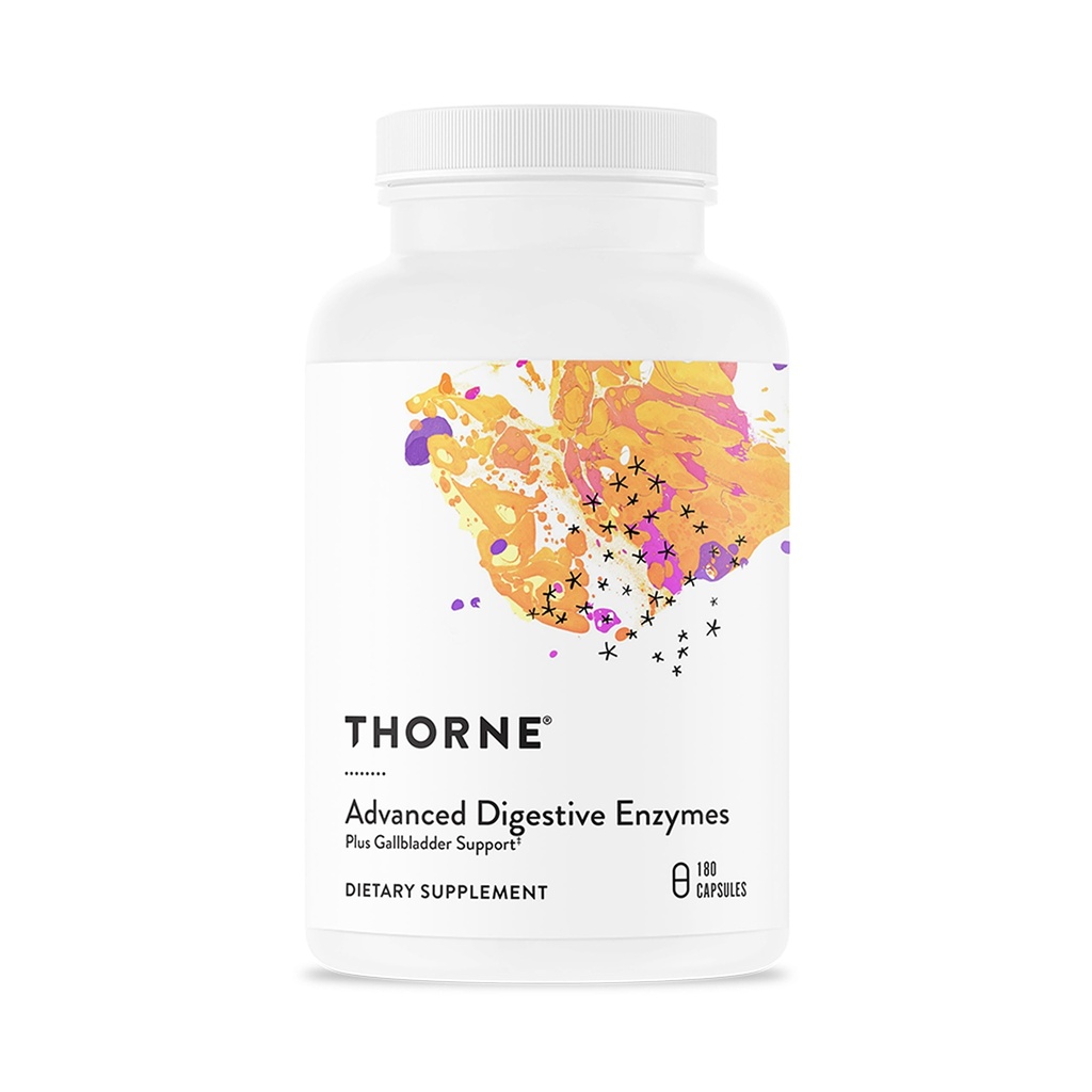 THORNE - Gelişmiş Digestive Enzymes - Digestive Enzymes to Aid Digestion - Gut Health Support with Pepsin, Ox Bile & Pancreatin* - 90 Hizmet