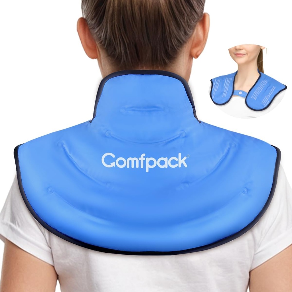 Buz İşareti ve Omuz Ağrısı Yardımı için Buz Paketi, Boyunca Buz Paketi, İnjuries için Büyük Buz Paketi, Swelling, Cervical Surgery, Sprate