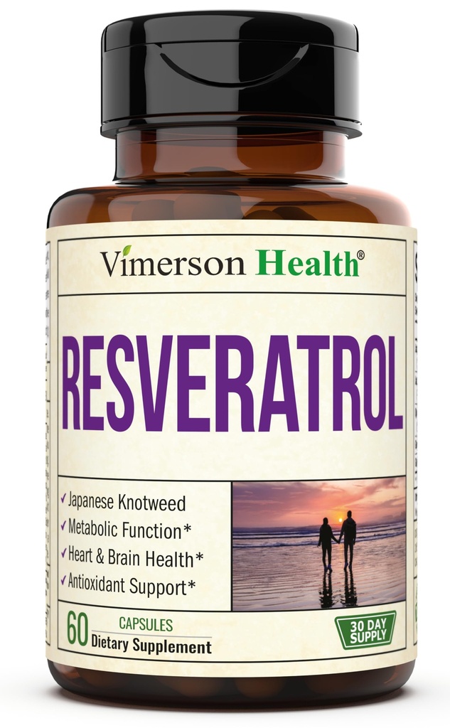 Japon Knotweed Capsules - Resveratrol Supplement 1000 mg Japonca Knotweed, Green Tea Extract, Quercetin, Grape Extract. Sağlıklı Aging & Cardiovascular Destek için Potent Antioksi. 60 Caps