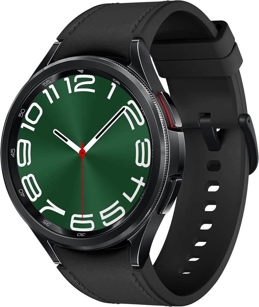 SAMSUNG Galaxy Watch 6 Classic 47mm Bluetooth Smartwatch, Rotating Bezel, Fitness Tracker, Kişiselleştirilmiş HR Bölgeleri, Gelişmiş Uyku Koçluğu, ABD Version, Black (Yenilendi)
