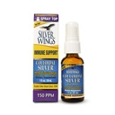 Doğal Yol Gümüş Kanatları Colloidal Silver 150ppm (750mcg) w/Echinacea & Oregano Immune Support Supplement - 1 fl. oz Spray